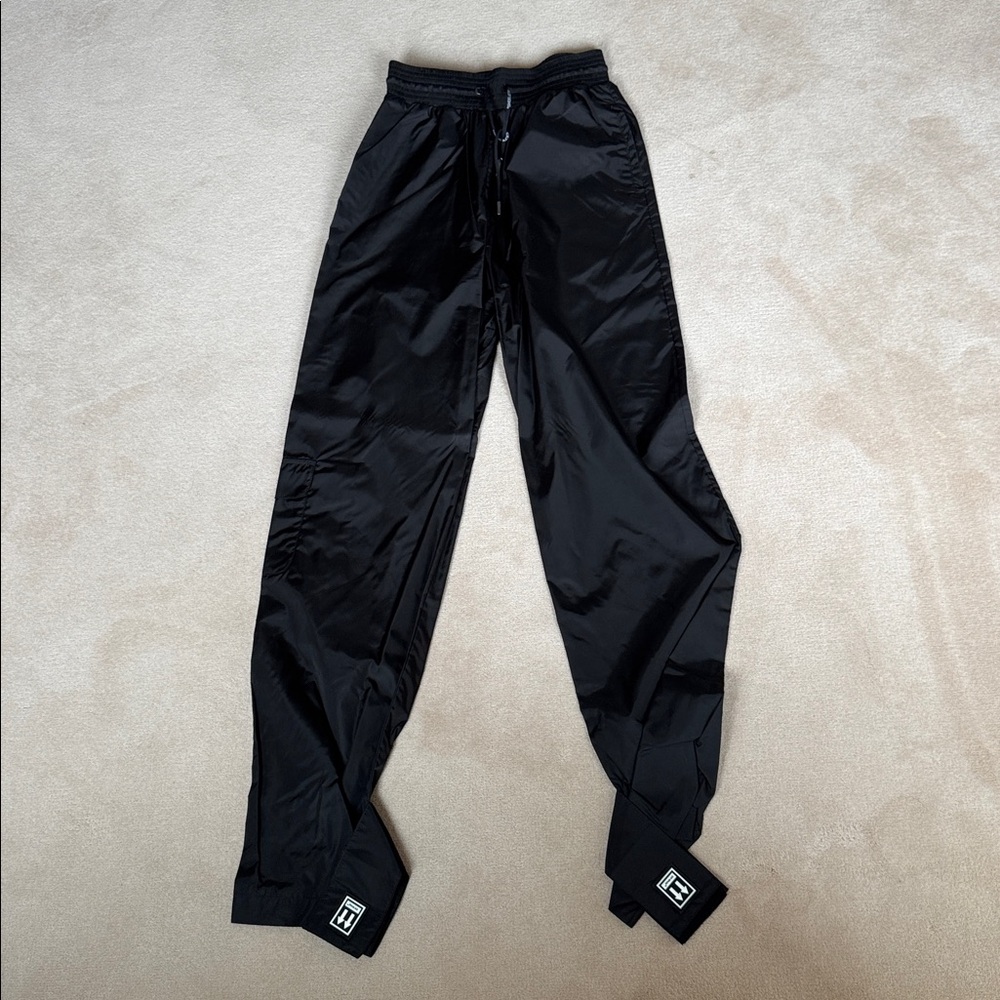 Off-White Black Elastic Waistband Pants